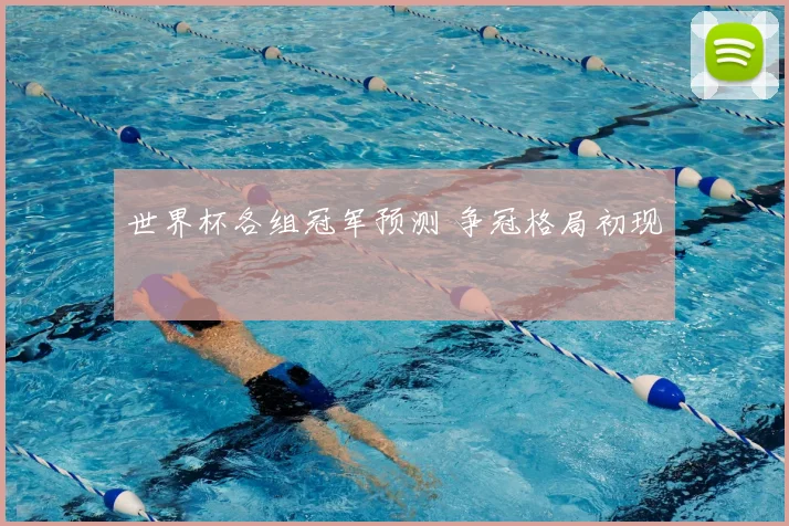 世界杯各组冠军预测 争冠格局初现